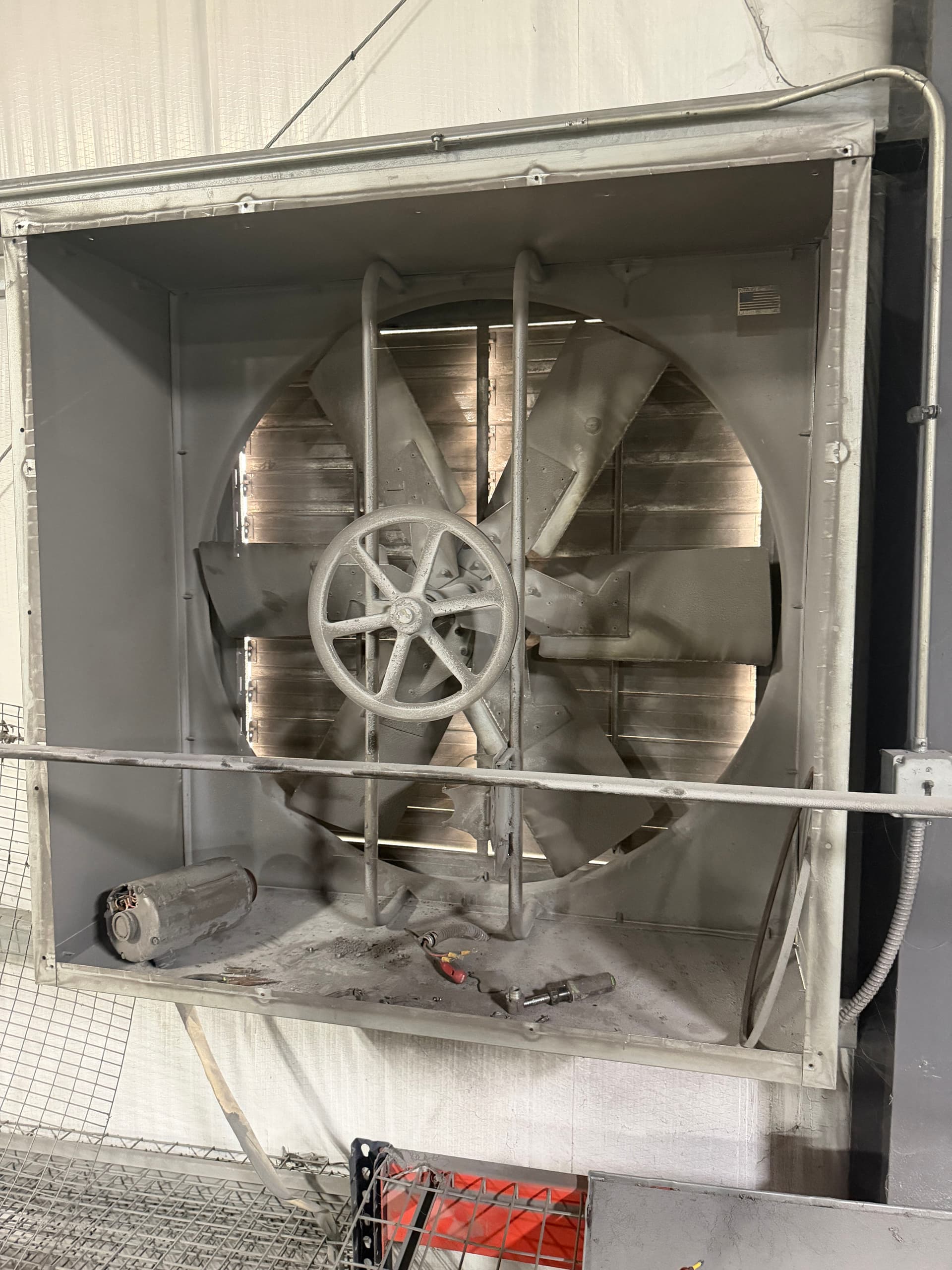 Warehouse Exhaust Fan Motor Replacement in Humble image