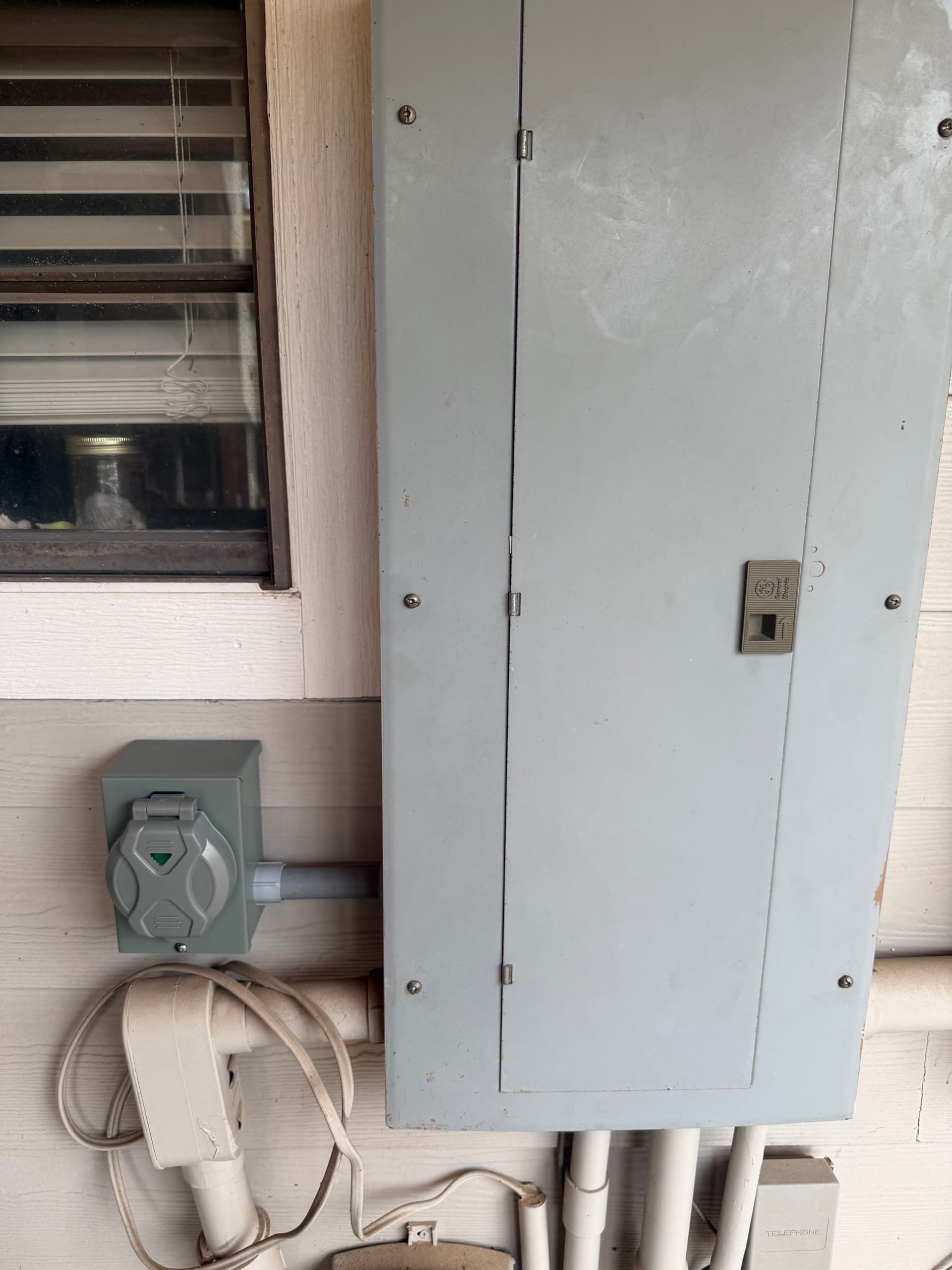 Gallery photos for 30 Amp Generator Plug and Interlock Kit Install in Kingwood: Image #1