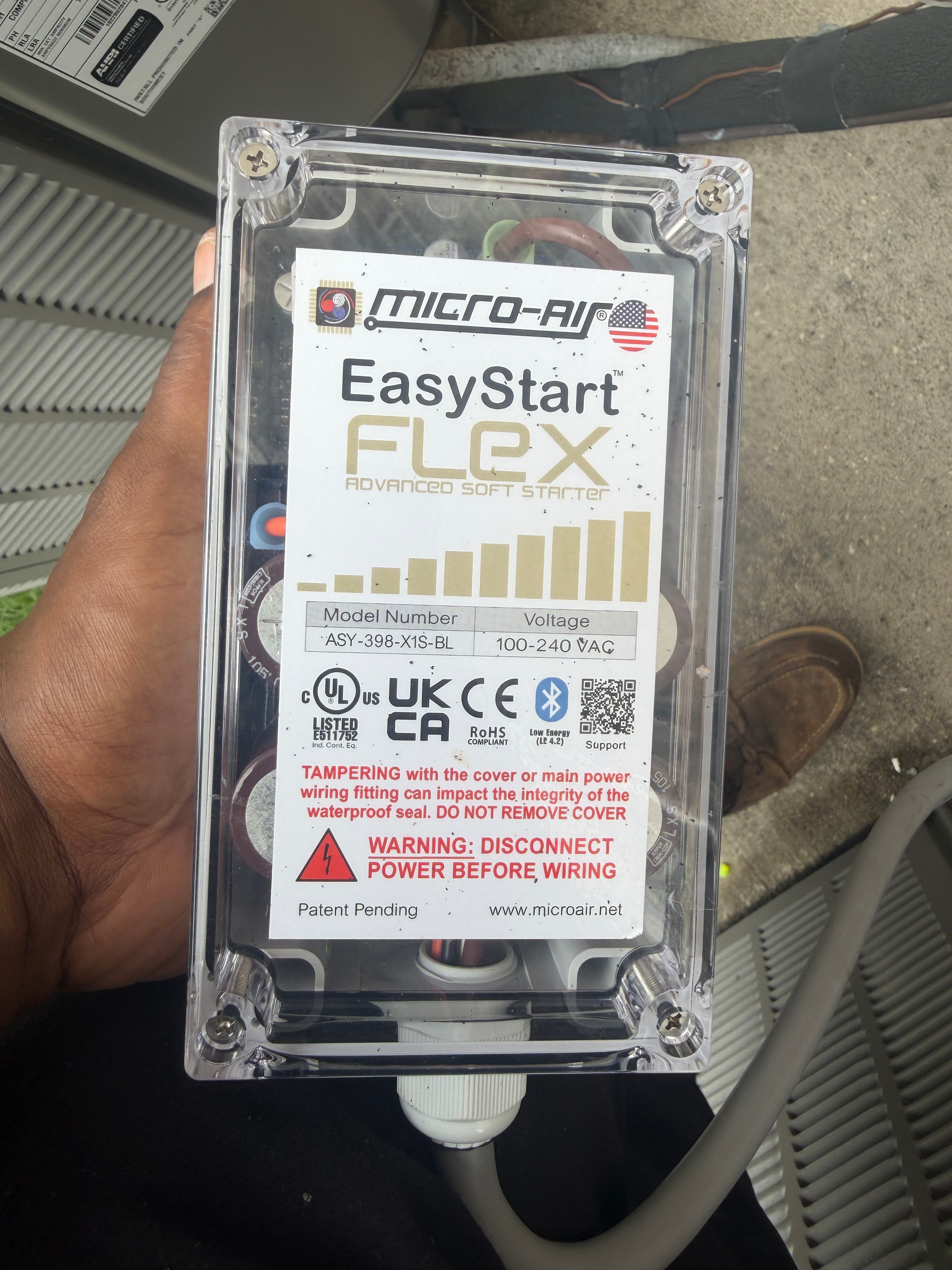 Project AC Soft Start Install Keeps Your HVAC Running on Generator Power in Porter image